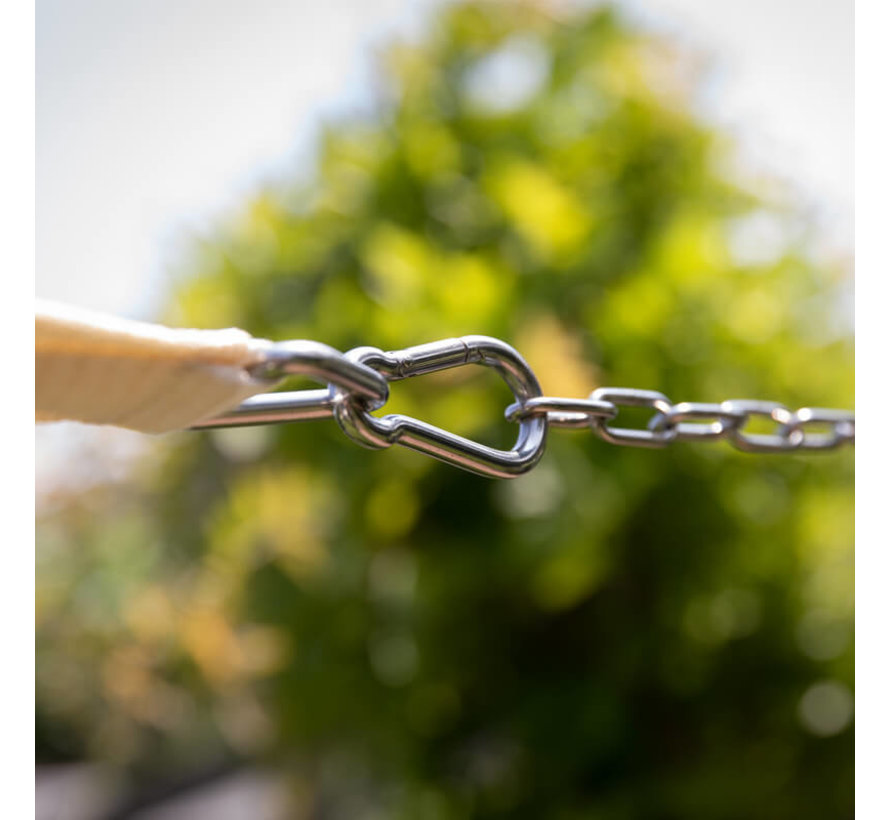 Bevestigingsset Schaduwdoek - Driekhoek - 1 x muur en 2 x paal