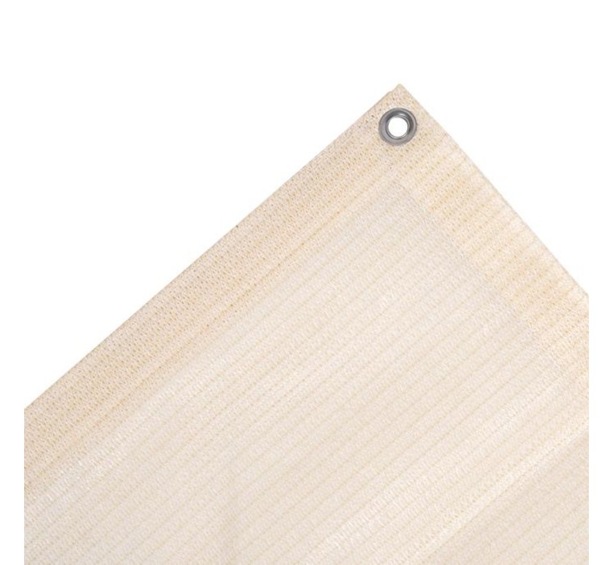 Balkondoek 0,8 x 5 meter - Gebroken wit