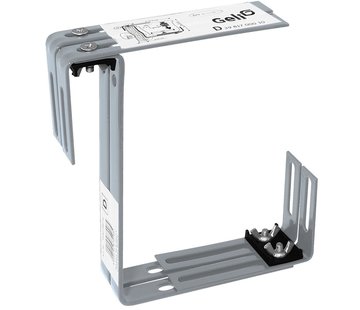 Geli Balkonhaak Type D steengrijs - 2 stuks