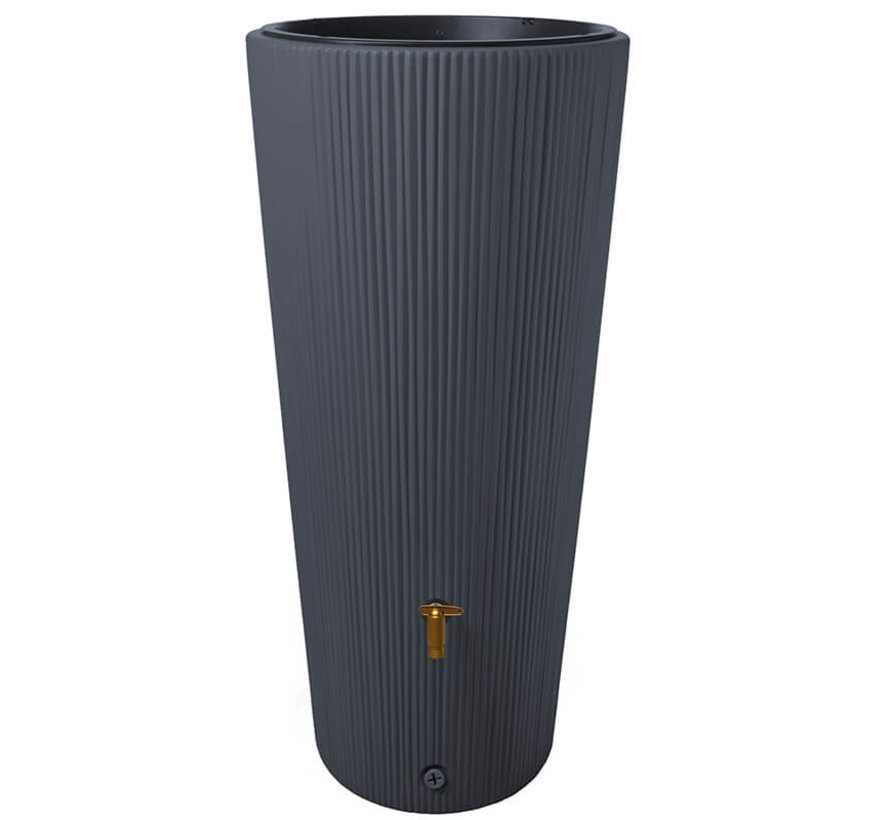 Regenton Vaso Decor - Antraciet - 220 Liter