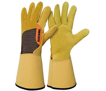 Rostaing Rozenhandschoenen - Lang Manchet - Maat 11
