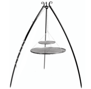 Cookking Driepoot Barbecue - 200 cm + Dubbel Stalen Grillrooster