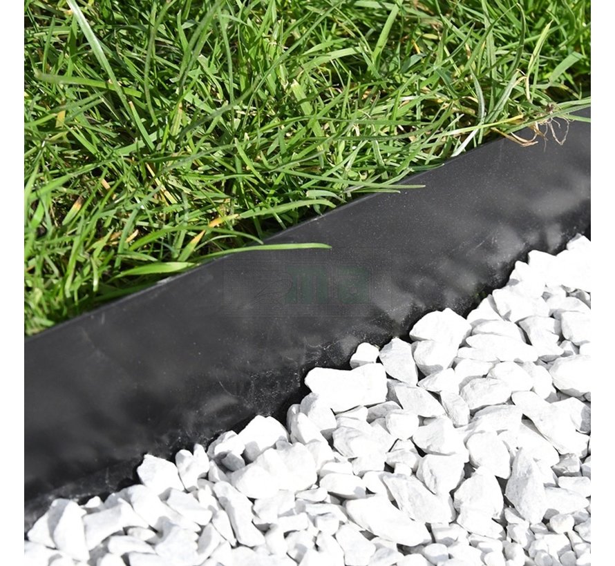 Borderrand Gecoat zwart - Edge