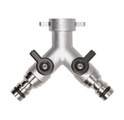 Geka Kraanverdeler Chroom - 2 of 4-weg - Afsluitbaar