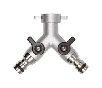 Geka Kraanverdeler Chroom - 2 of 4-weg - Afsluitbaar