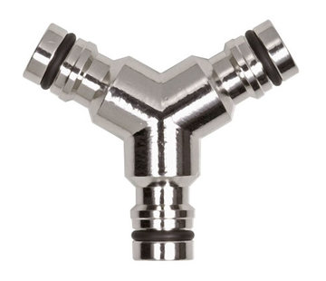 Geka Tuinslang - Splitter - Chroom