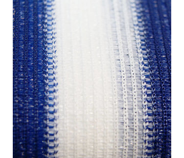 Meuwissen Agro Balkondoek Blauw / wit - Per meter