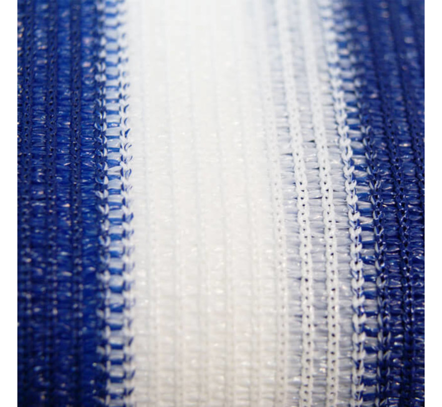 Balkondoek - Blauw / Wit - 25 meter