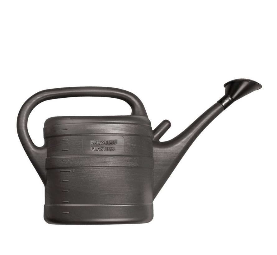 Geli gieter 10 liter - Antraciet - Gerecycled