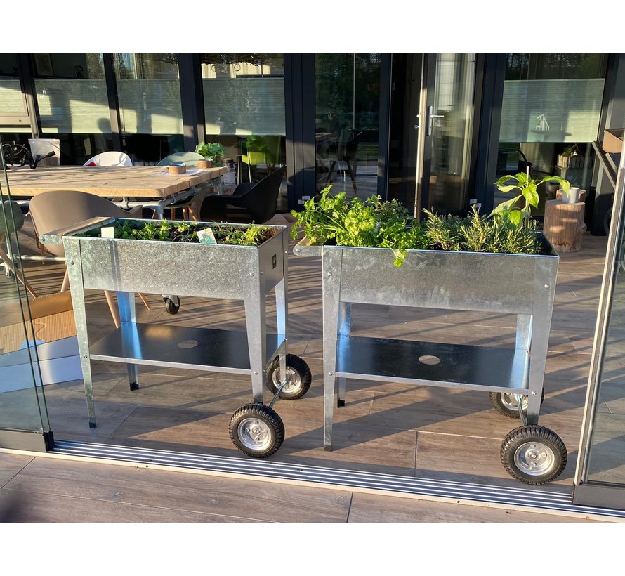 Kweektafel Urban Trolley - Verzinkt