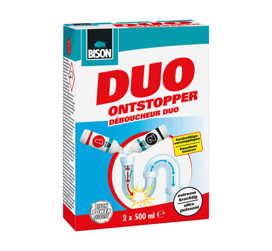 Bison Duo Ontstopper - 2 x 500 ml