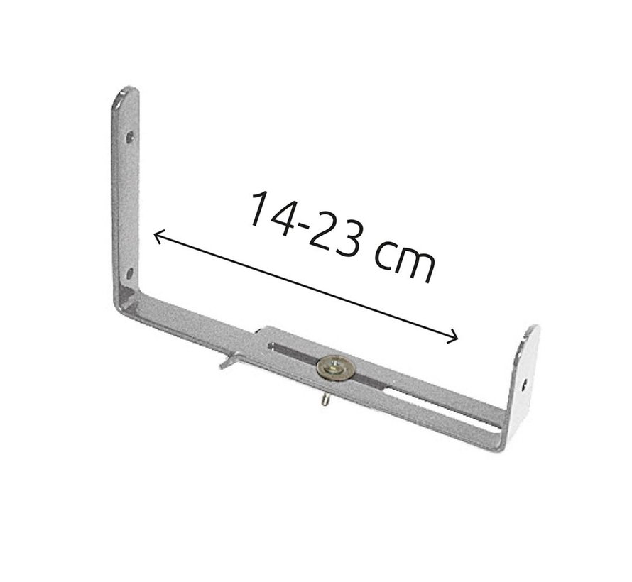 Wandbeugels - Balkonbak - 2 stuks