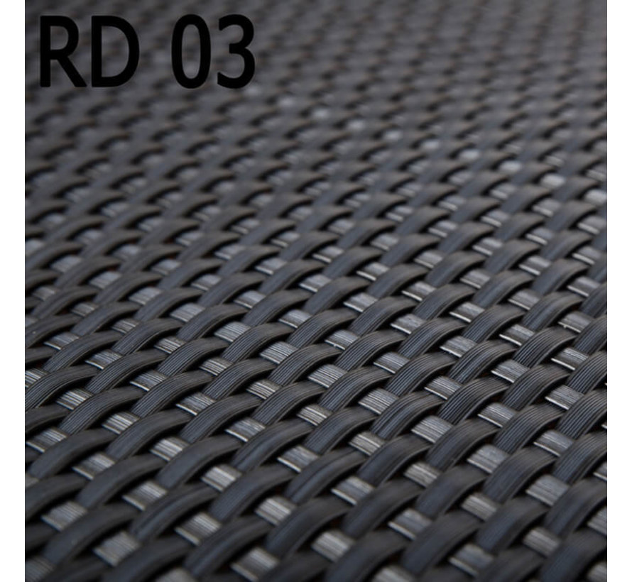 Plantenbak Modern - Polyrotan - 70 x 38 x 40 cm