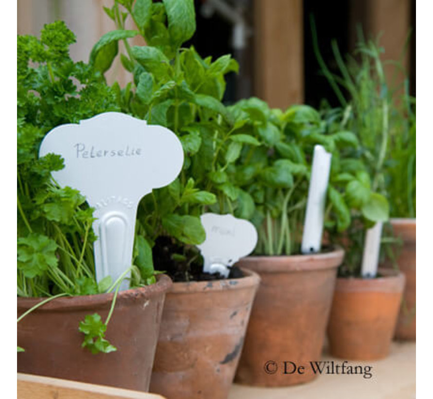 Steeketiket Victoriaans - 6 cm - 10 stuks