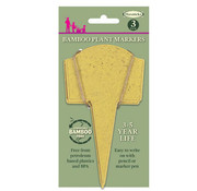 De Wiltfang Bamboe plantlabels - 15 cm - 3 stuks
