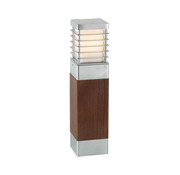 Franssen Verlichting Staande buitenlamp - Selham - Gegalvaniseerd + Hout