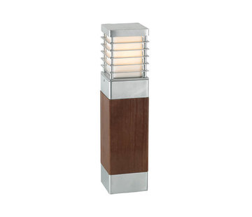 Franssen Verlichting Staande buitenlamp - Selham - Gegalvaniseerd + Hout