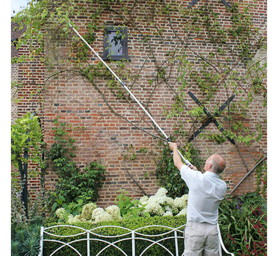 Telescopische plukschaar met zaag - 300 cm