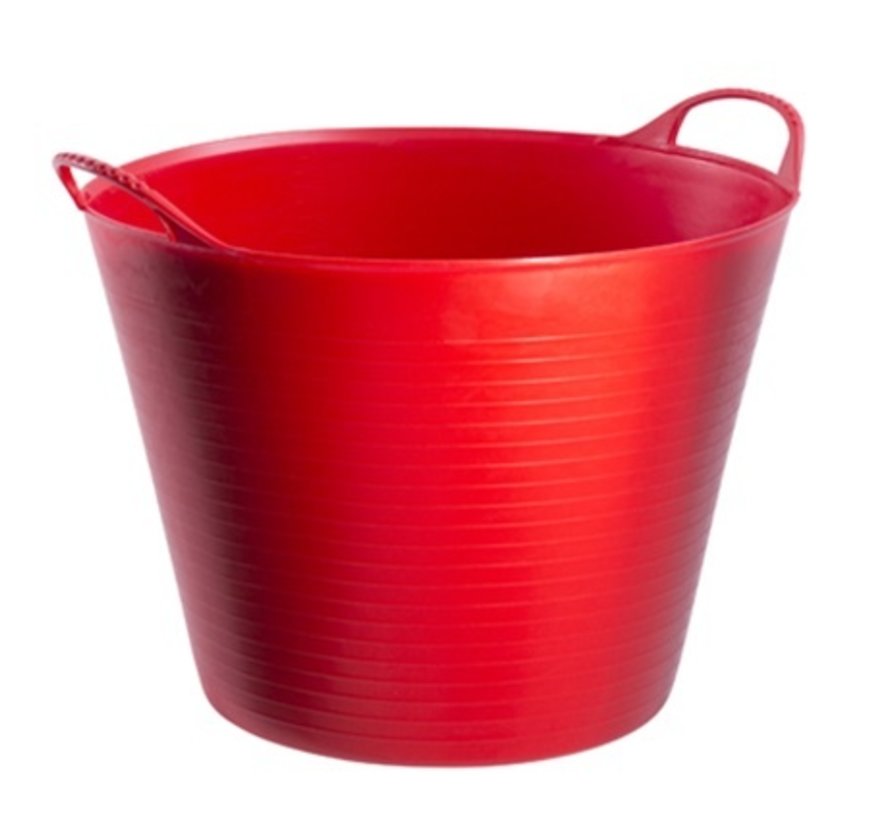 Tubtrug rood - 26 of 42 liter