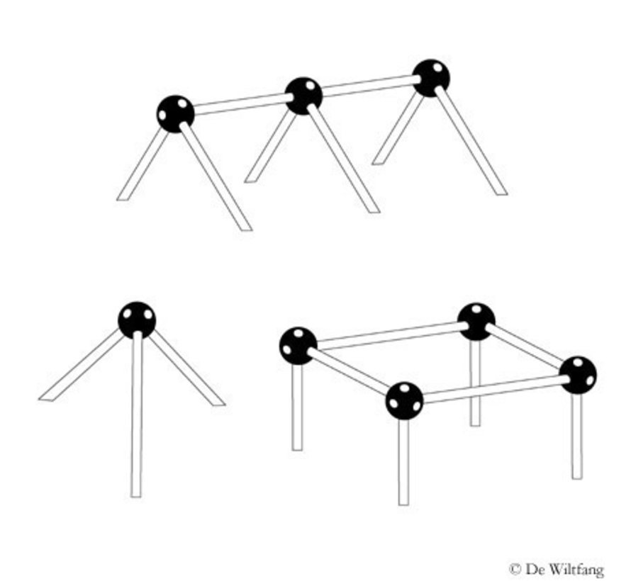 Aluminium buis voor bouwbollen