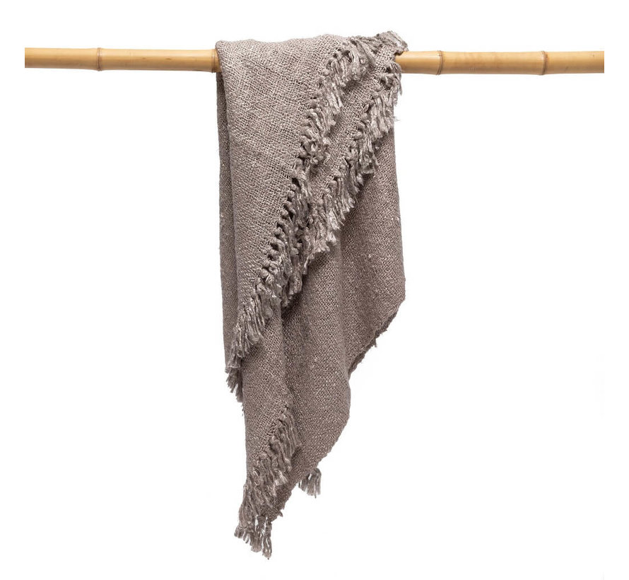 Bazari Bizar Plaid S'il vous - Parel Grijs