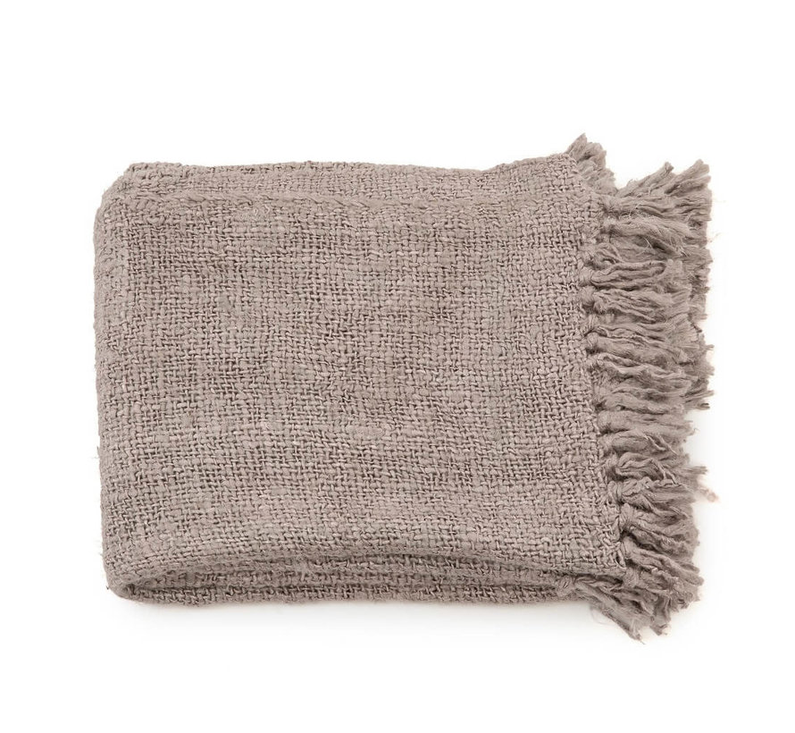 Bazari Bizar Plaid S'il vous - Parel Grijs