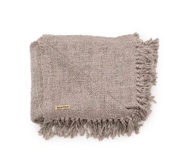 Bazar Bizar Bazari Bizar Plaid S'il vous - Parel Grijs