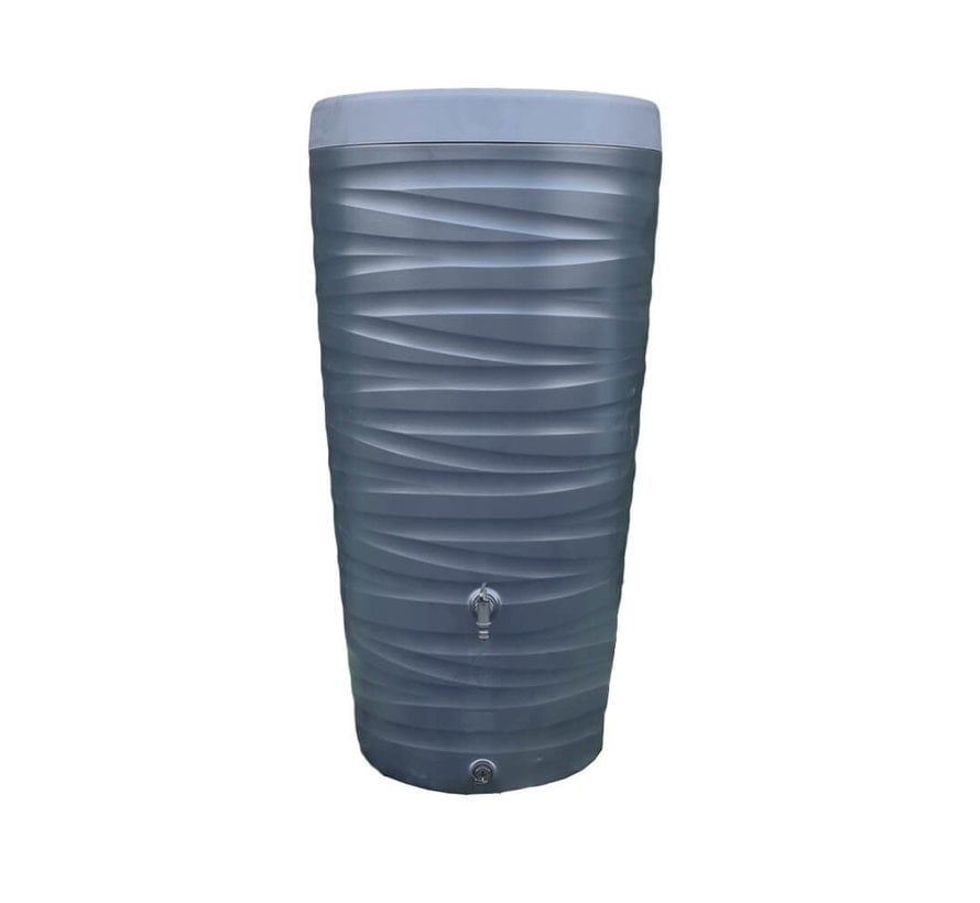 Regenton Wave - 240 liter - Antraciet