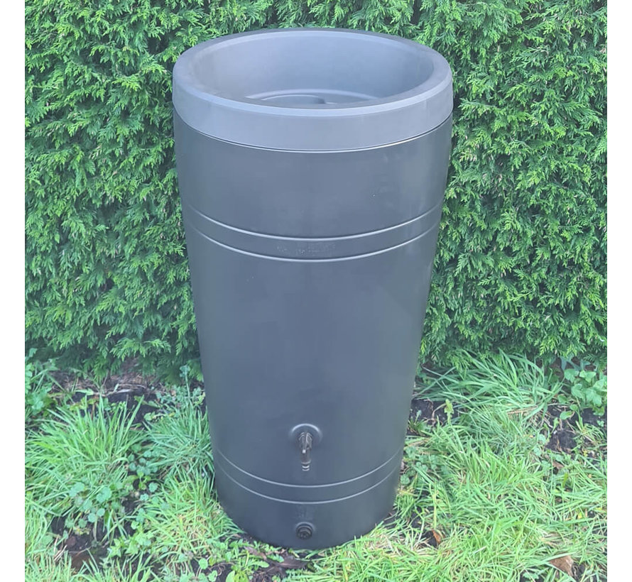 Regenton Modern - 230 liter - Antraciet