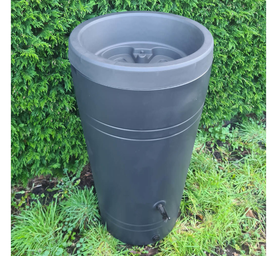 Regenton Modern - 230 liter - Antraciet