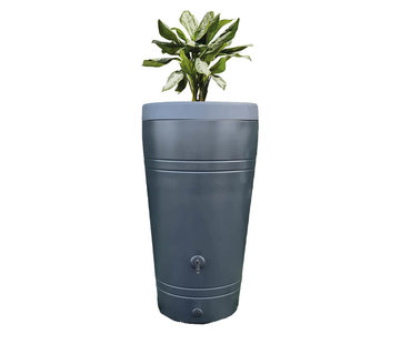 Tuinartikelen.nu Regenton Modern - 230 liter - Antraciet