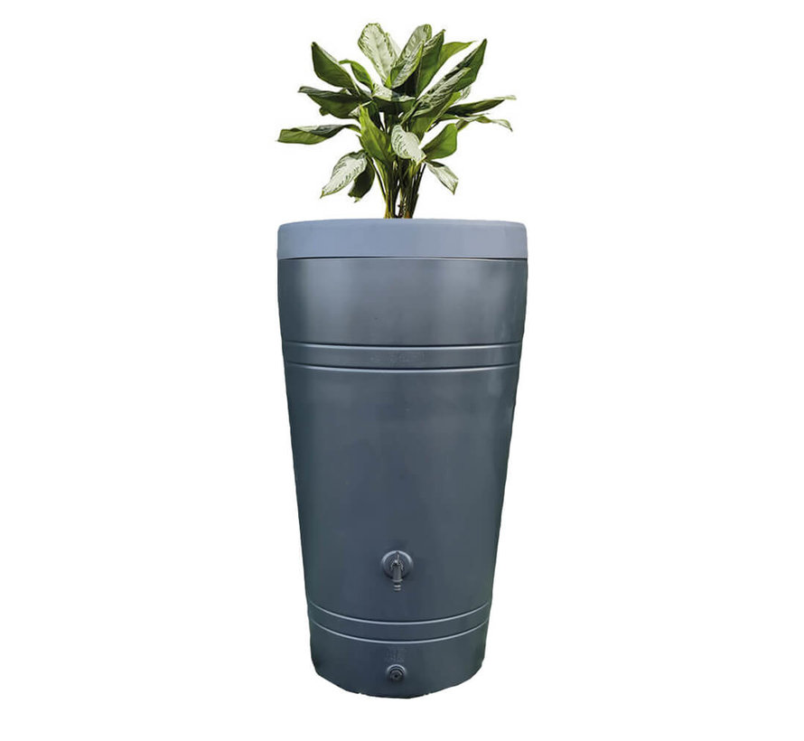Regenton Modern - 230 liter - Antraciet