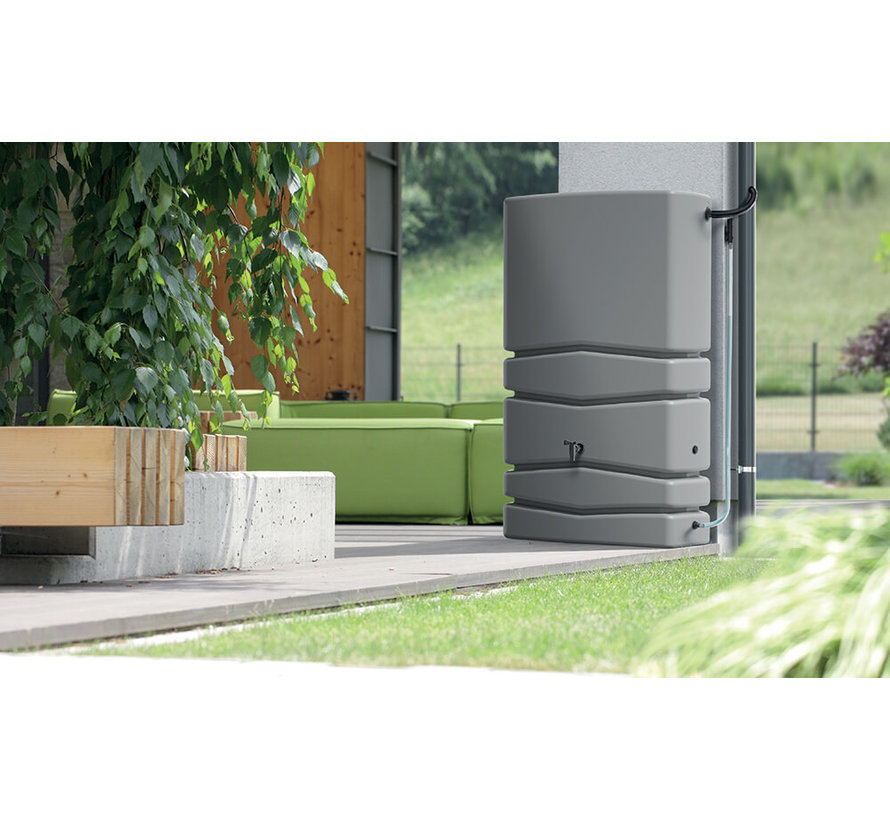 Regenton Aqua Tower 350 liter - Grijs