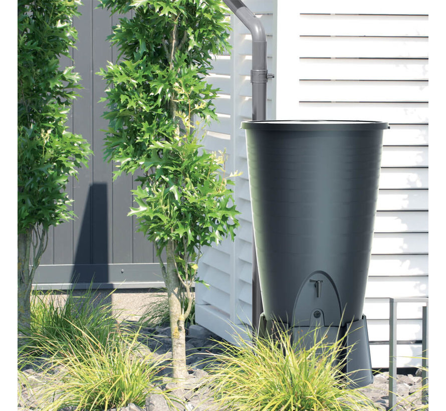 Regentonset Peruno - 260 liter - Antraciet