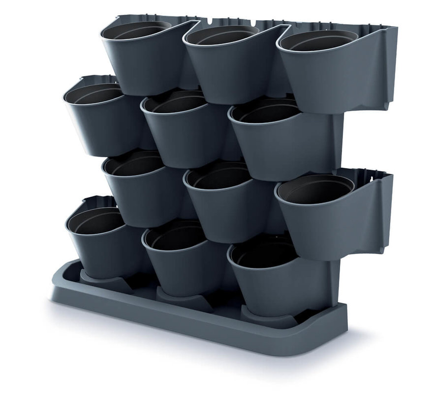 Bloempot set - Verticaal - Cascade 12x