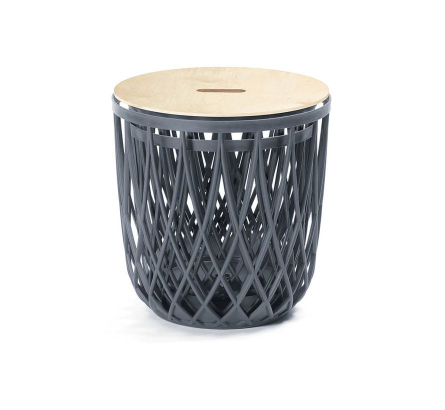 Uniqubo Meubelset - Antraciet - Set van 3