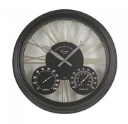 Smart Garden Products Tuinklok - Exeter 3 in 1 - 38 cm - Zwart