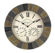 Smart Garden Products Tuinklok - Stonegate 3 in 1 Buitenklok - 35 cm
