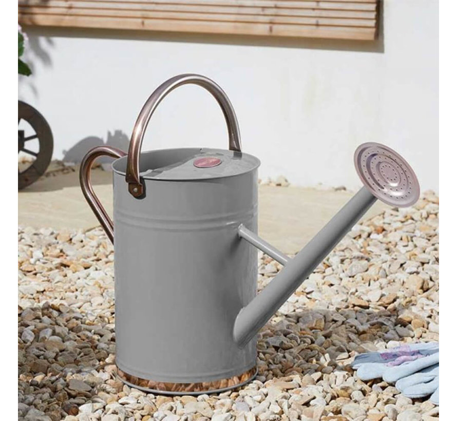 Gieter 9 liter - Zink - Leisteengrijs