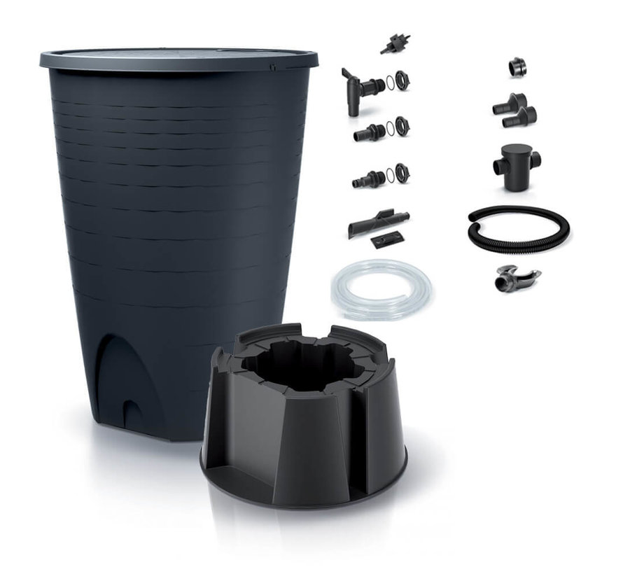 Regentonset Peruno - 260 liter - Antraciet