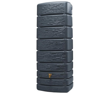 Garantia Regenton Slim - Stone Decor - 500 Liter - Antraciet