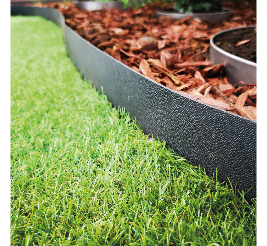 Kunststof graskant - 12 cm x 10 meter