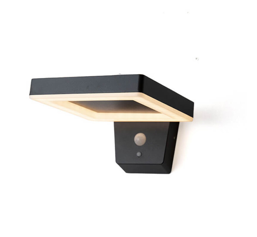 Solar wandlamp Pablo met sensor