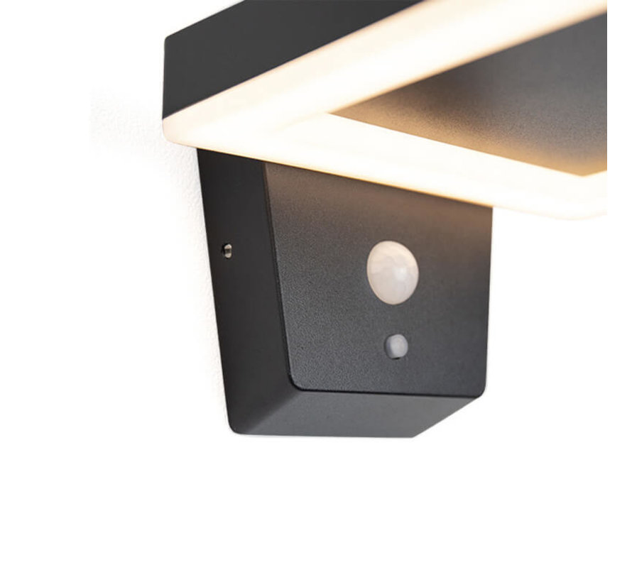 Solar wandlamp Pablo met sensor