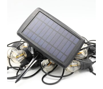 LumenXL Solar lichtsnoer - Buiten 10 meter -10 of 15 lampen