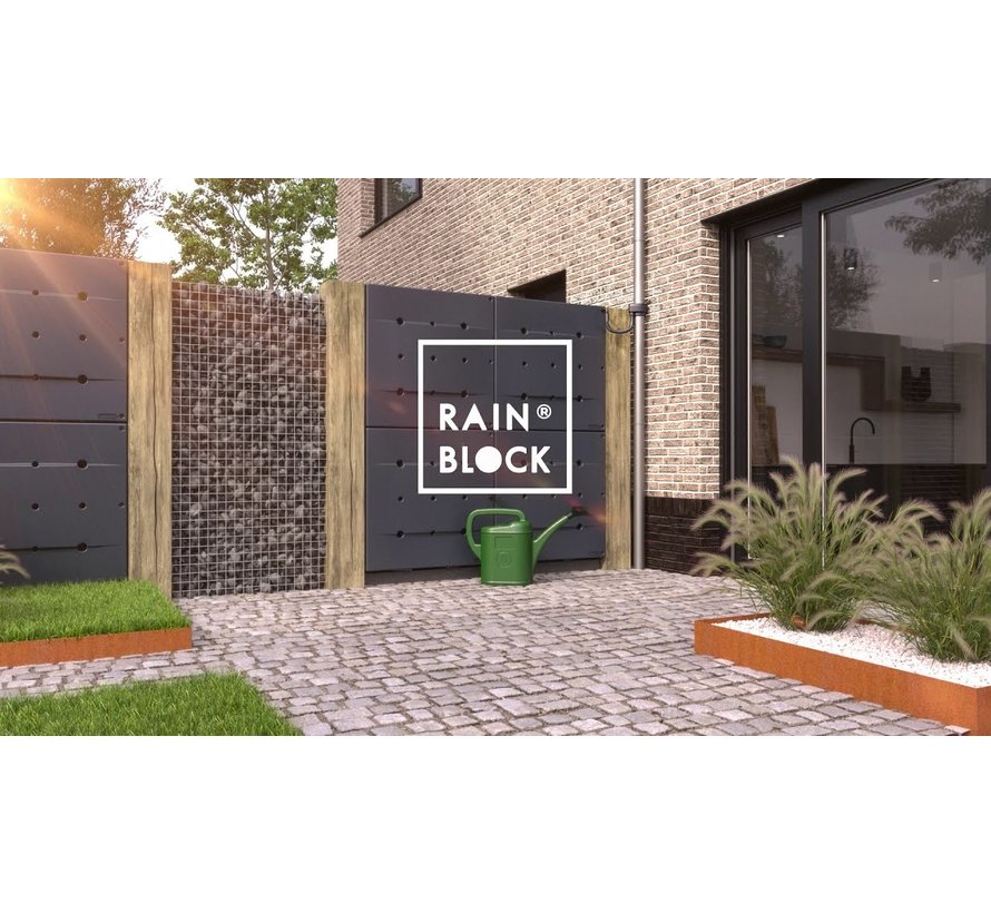 Rainblock Regenton - 165 liter - 2 stuks