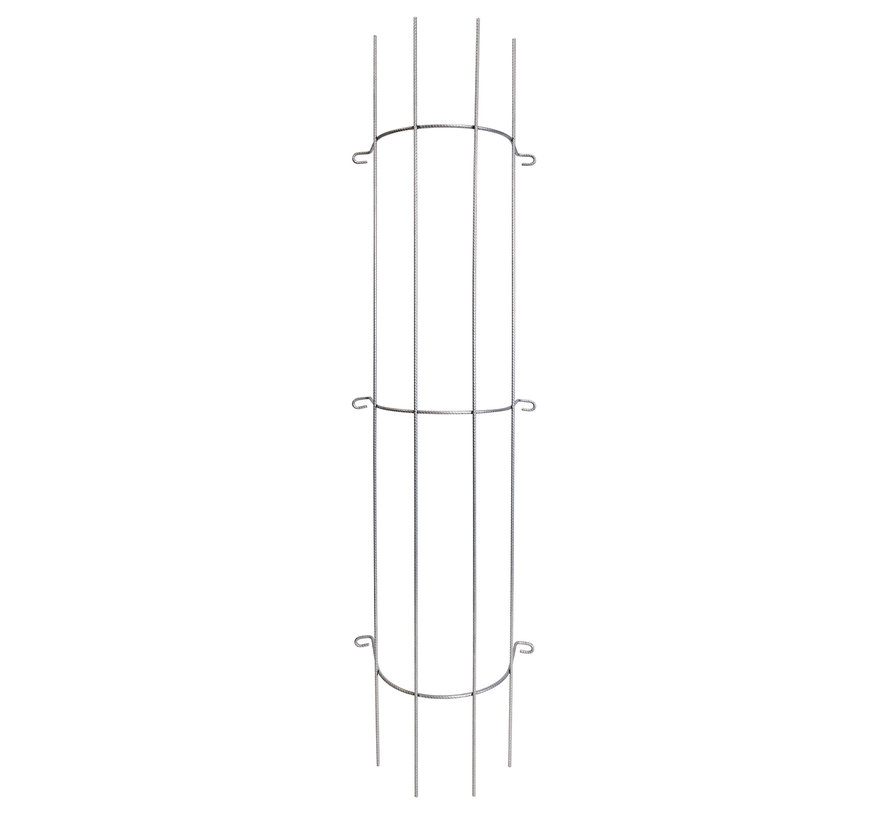 Regenpijp Klimrek - Zink - 115 cm