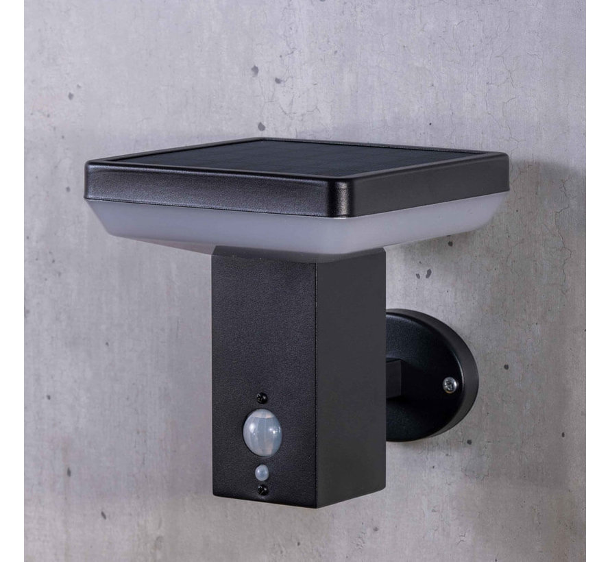 Solar buitenwandlamp Aila met sensor