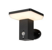LumenXL Solar buitenwandlamp Aila met sensor