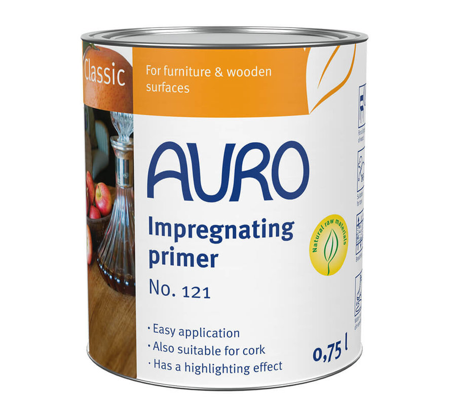 Universele impregneerolie - Auro 121 - 0,75 liter